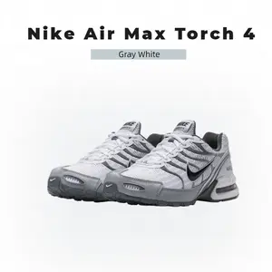 Nike Air Max Torch 4 343846-100 White Classic White Colorway Comfortable Cushioned Sole Ideal for Casual Wear and Everyday Use