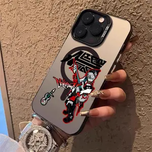 A-Alien Stage Ivan Anime Boy Phone Case for iPhone 17 16 15 14 13 12 11 Pro Max Air Magnetic MagSafe Matte Laser Metallic Phone Case Gradient Matte Texture Durable Scratch-Resistant Protective Cover Funda