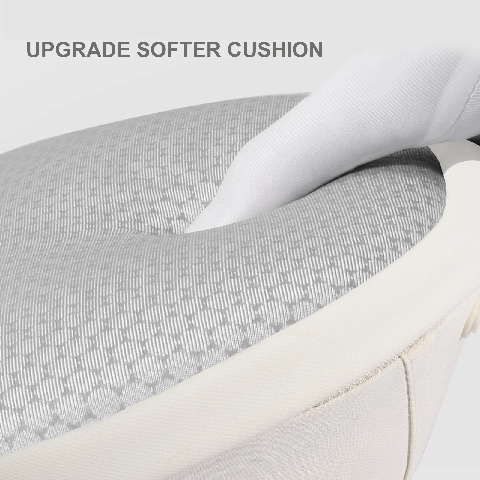 BEBAMOUR Adjustable Ergonomic Baby Carrier with Hip Seat, All-Position Breathable Mesh for Newborn to Toddler, Hands-Free Design with Hood & 3 Teething Pads, Hands Free Carrier, Adjustable Ergonomic Carrier