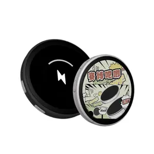 Touch Beambox Enamel Pin Badge, Cute Phone Strap andCharm, Cartoon Accessories, For Otaku Fans, Smart andDynamic Anime Pin, Digital Pin, Personalized,Customizable Cartoon Design with Photo/Video/GlFDisplay Screen Interactive Touchscreen Pixels