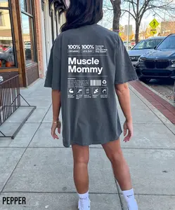 Muscle Mommy Pump Cover Gym Shirt, Oversized Shirt for Workout,  Workout Tee, Gift for Gym Rat, Funny Gym Gift for Girlfriend