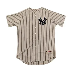 Robinson Cano New York Yankees Majestic Authentic Pinstripe Jersey Size 48-1