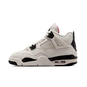 Youth Jordan 4 Retro OG "Flight Club" Sail/Black-University Red (IM4026 100) (GS)