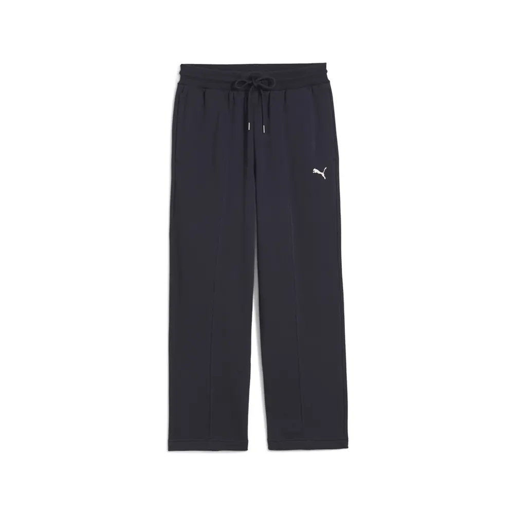 PUMA Mens Class Relaxed Pinnacle Pintuck Fleece Sweatpants Casual - Blue