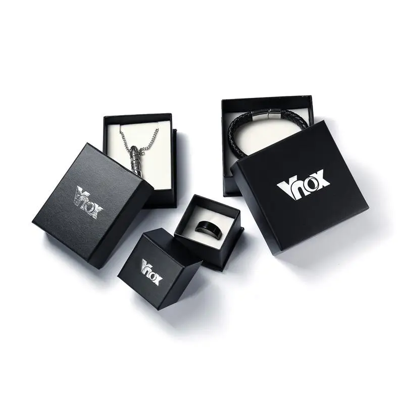 VNOX Brand Ring Box Gift Boxes Wedding Jewelry Package Accessories