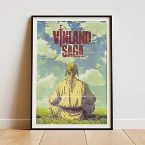 Vinland Saga Anime Poster Unframed: Retro Manga Art Poster Unframed ( A1-A4 Sizes)