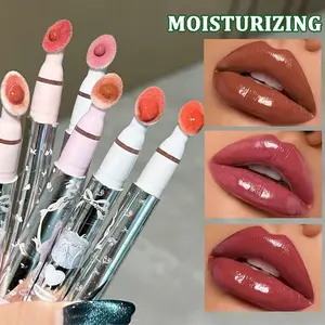 [7-Pc Galaxy Set] HERORANGE Mirror Lip Stain - 24H Smudge-Proof | Nude to Glitter Multifunctional Lip Color | Holiday Collector's Edition |  Teen Makeup Must-Have | Affordable Lip Kit。