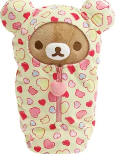 Rilakkuma San-X Original Hearts Sleeping Bag Plush