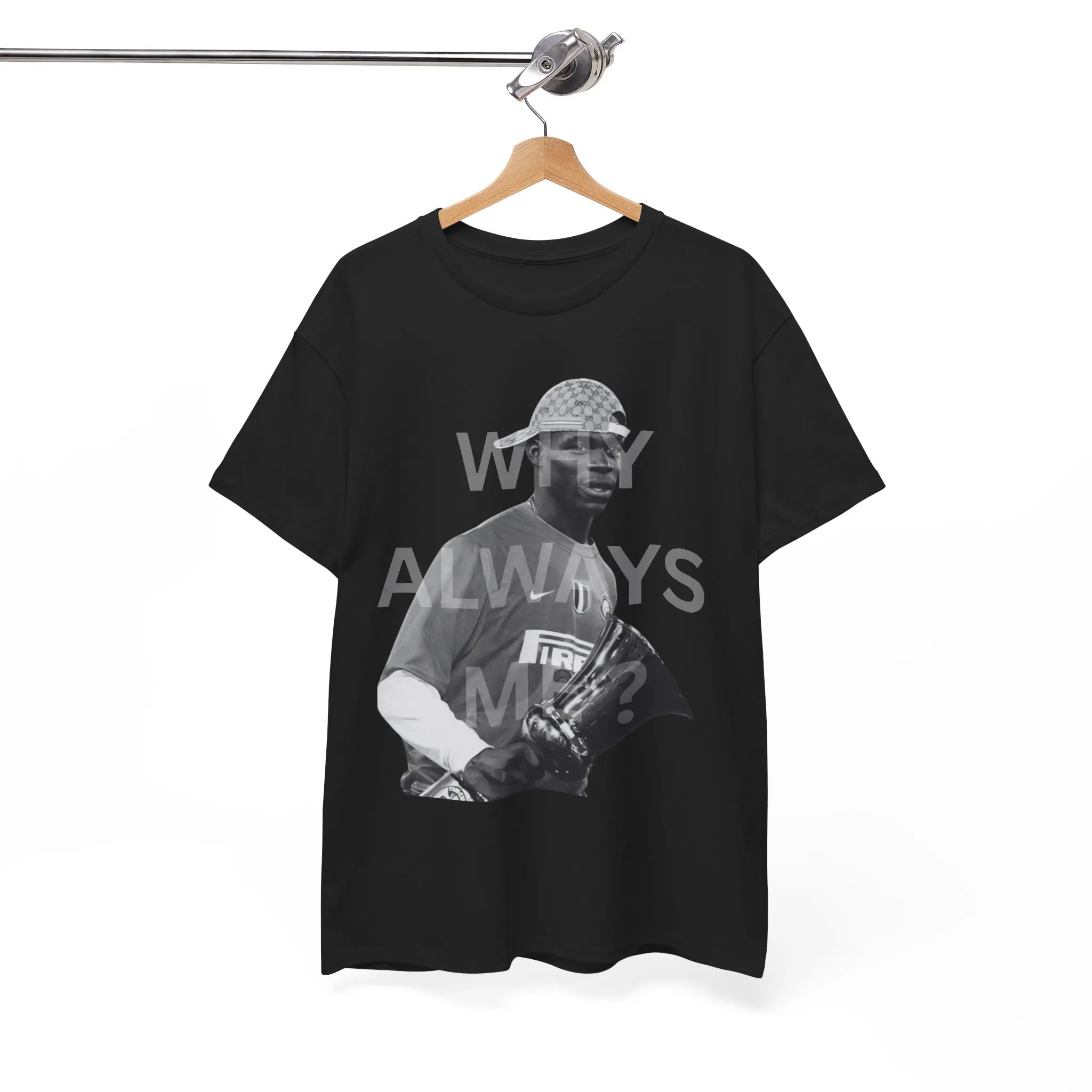 WHY ALWAYS ME BALOTELLI RETRO TEE