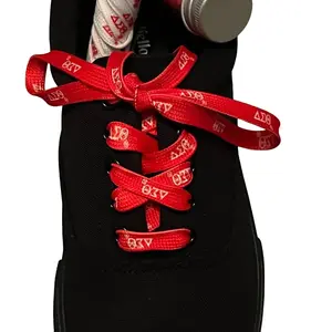 Delta Sigma Theta Signature Logo Premium Shoelaces for Comfortable Footwear Stylish