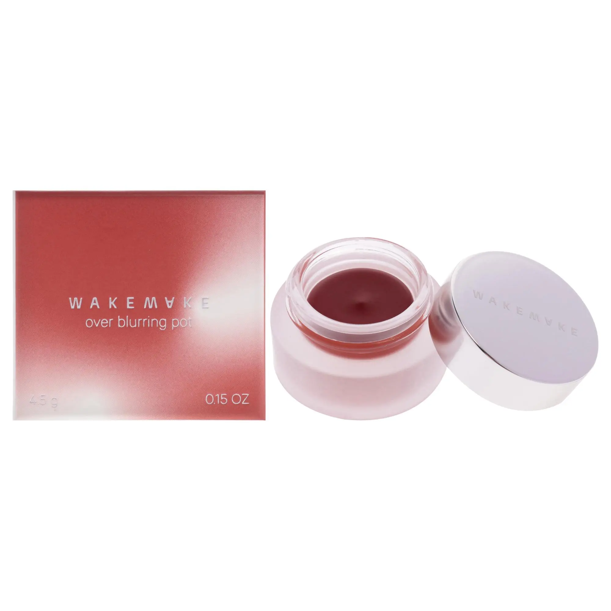 Wakemake Over Blurring Pot - 04 Nut Brown, Women's Compact Makeup, 0.15oz Convenient Beauty Product