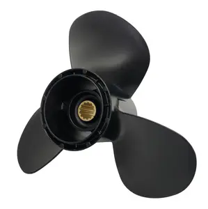 Boat Propeller 11 1/2 X 13 for Suzuki Outboard 35-65HP Motor Engine 13 Tooth Spline Outboard Propellers 58100-94313-019 11.5x13