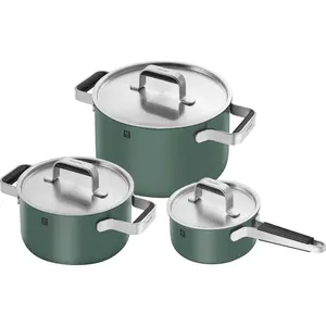 ZWILLING Pure 6-pc Stainless Steel Cookware Set