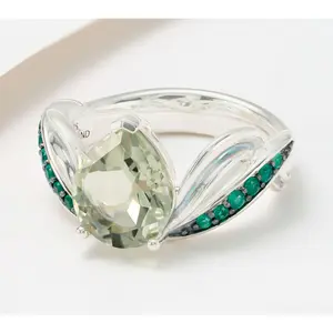 Third Person Sterling Silver Garden Party Gemstone Ring