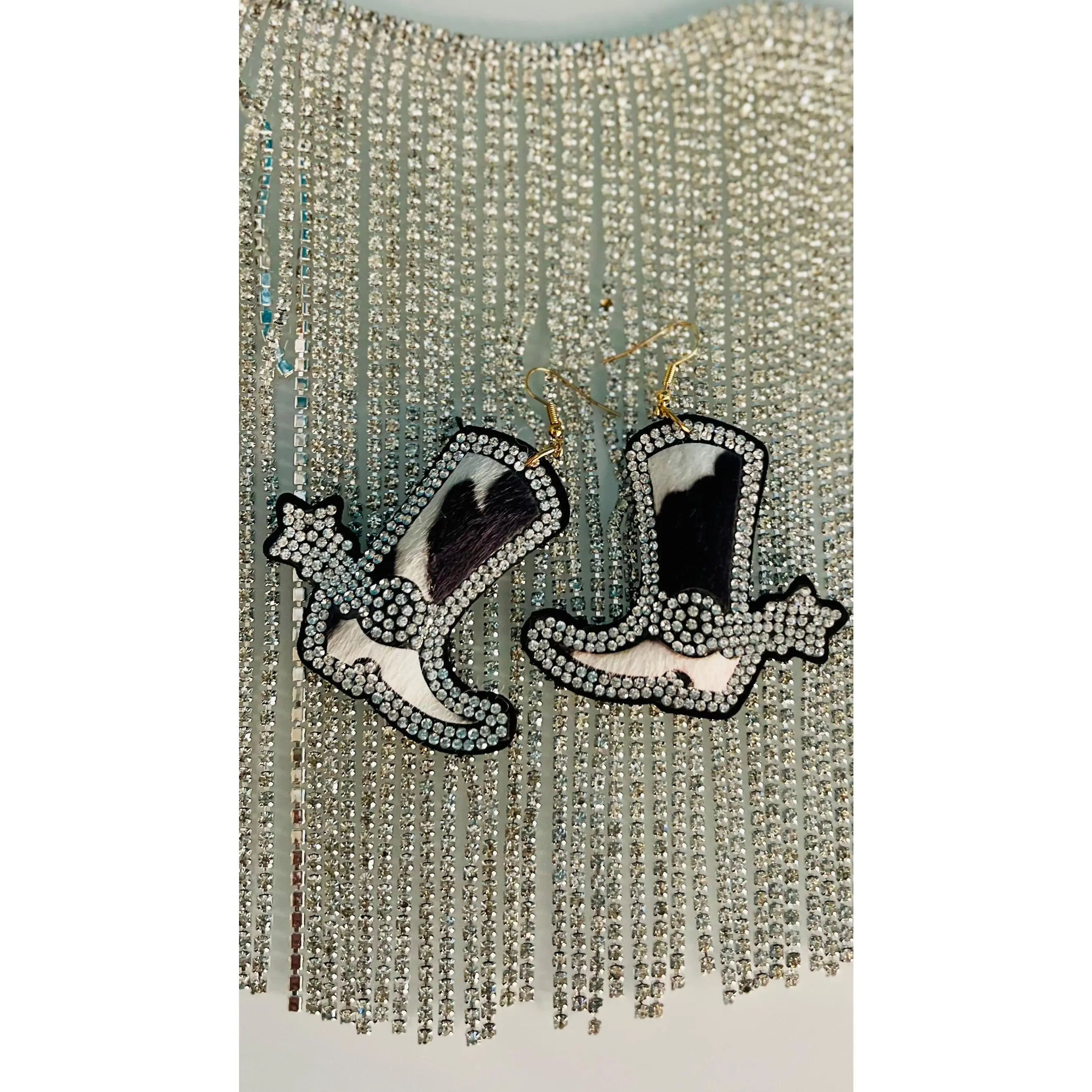 Puffed Up Boot Earrings