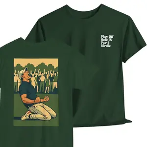 [ Sale Up To 40%] Rory McIlroy Masters Win T-Shirt: Augusta National Iconic Birdie