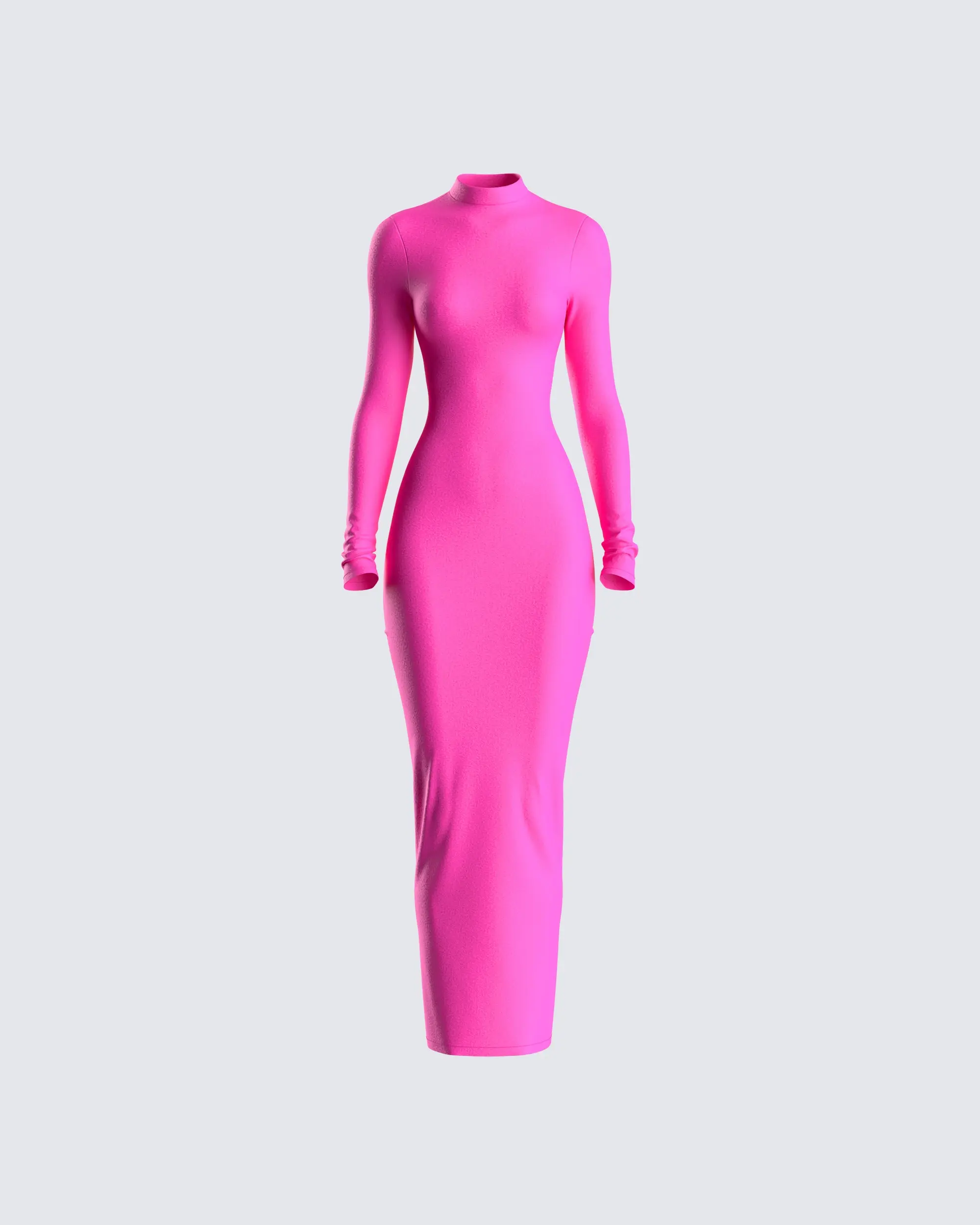 Lola Hot Pink Bodycon Maxi Dress - TikTok Shop Lola Hot Pink Bodycon Maxi Dress - TikTok Shop