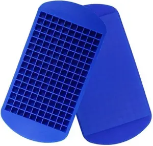 Mini Silicone Ice Cube Tray 160 Grid Small Ice Mold for Drinks