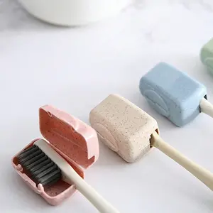 4 portable toothbrush covers, Toothbrush Protector - keep your toothbrush clean anytime, anywhere, Protective equipment, travel accessories, back to school supplies, travel essentials, beach and summer travel, vacation camping and study supplies