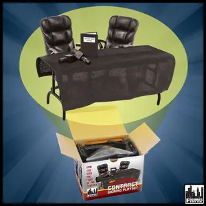 Breakable Contract Signing Playset for WWE & AEW Wrestling Action Figures