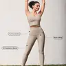 Fanka PowerBand Resistance Leggings (Reversible Wear) (with Pocket)