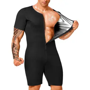 Men's sauna suit, full-body waist trainer, fitness set – a perfect gift for Father's Day, Thanksgiving, Christmas, and Valentine's Day, ideal for dads, boyfriends, and husbands.