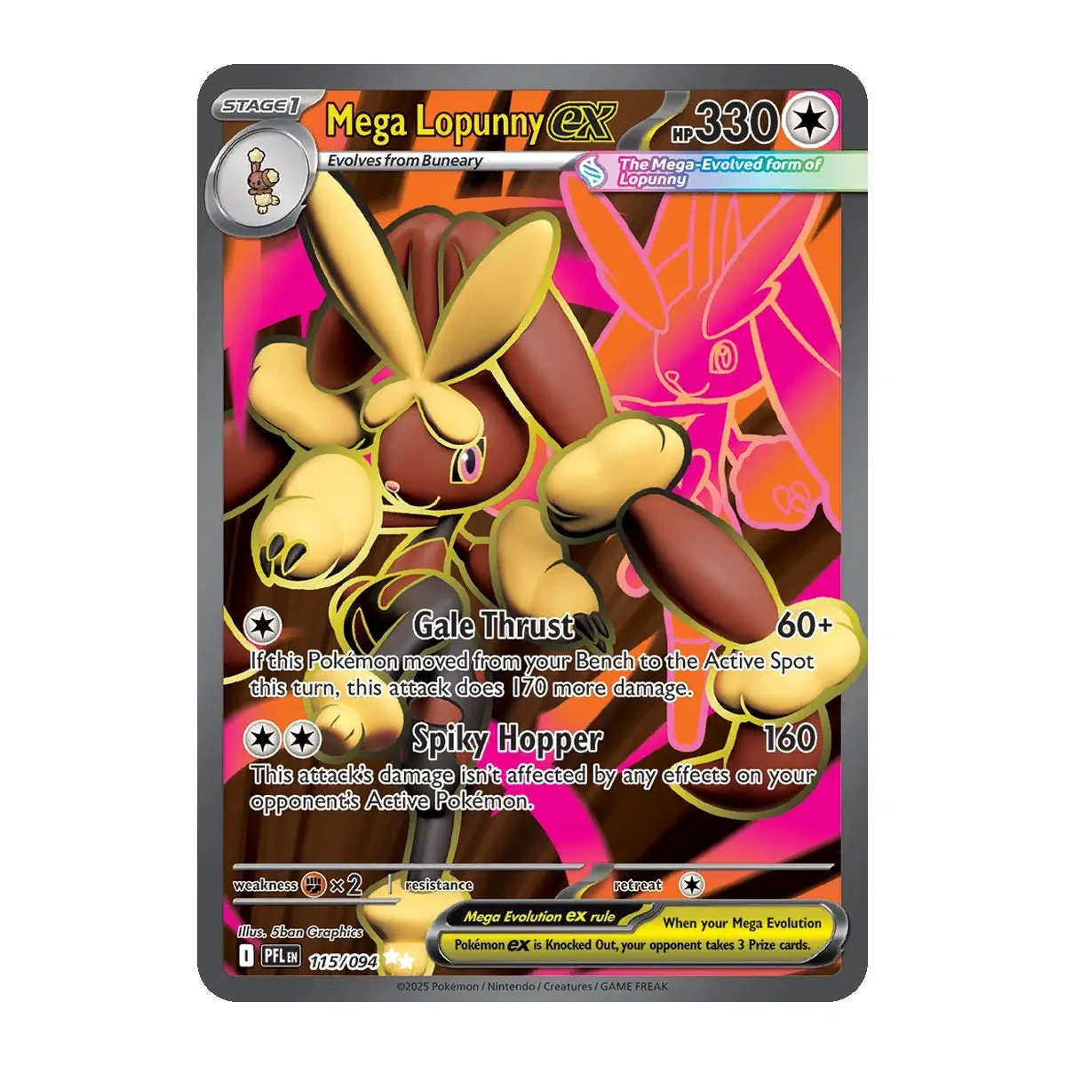 Mega Lopunny ex – 115/094