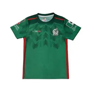 Mexico Soccer Fan T-Shirt – Polyester Jersey for Men & Women- green