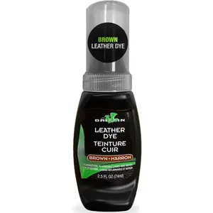 Brown Shoe Dye  2.5 Oz  Leather Color Restorer  Repairs Scuffs,  & Fading  Permanent Shoe Dye Kit for Leather, Suede, Furniture,  Seats, Boots & More