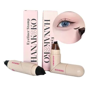 HANAKOKO Cop Eyeliner Satu Langkah untuk Aplikasi Tepat Alat Eyeliner Mudah Digunakan untuk Penampilan Berdefinisi