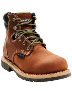 Hawx Women's Platoon Lace-Up Waterproof Work Boot Soft Toe - Bhxw0wrpw119