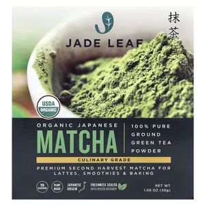 Jade Leaf Matcha Organic Japanese Matcha, 1.06 oz (30 g) Jade Leaf Matcha Organic Japanese Matcha, 1.06 oz (30 g)