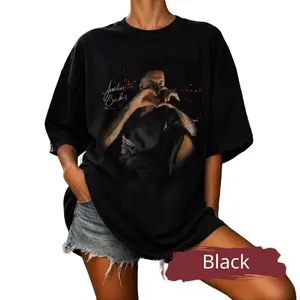 [Sale Up To 47%] Retro Justin Inspired Finger Graphic Tee,  Heart Sign Shirt, Concert Tour 2026 Unisex T-Shirt, Perfect Gift For Men, Women, And Kids