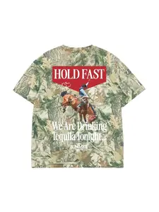 The Hold Fast Tee - Mossy Oak Vintage Cowboy Western Tee E