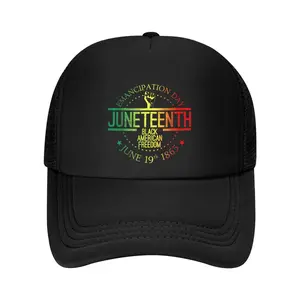 Juneteenth African American Freedom Black History June 19 Baseball Cap