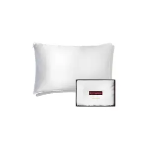 SILKE London Queen Pure Silk Pillowcase in White