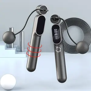 Skipping Rope with Counter, Ball With/Without Rop, Weighted Jump Rope with Counter, Jump Ropes for Fitness, Smart Skipping Rope, Skipping Rope With Counter Gravity Ball ropeless jump rope