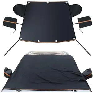 Winter Windshield Covers for Ice and Snow Windshield Frost Cover for  Heavy Duty Windshield Hail Protector 600D  Frost and Ice Removal for  SUV