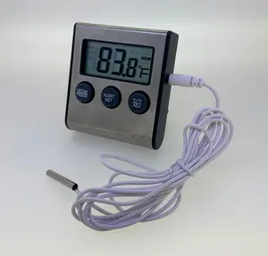 Digital Fridge / Freezer Thermometer w/ Alarm