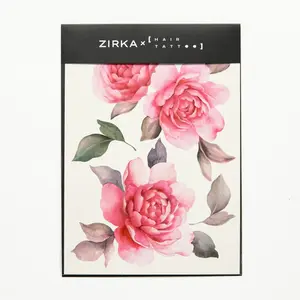 Temporary Hair Tattoo "Blooming Babe!"