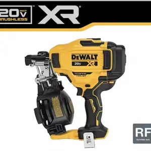DEWALT 20V MAX 15-Degree Electric Cordless Roofing Nailer (Tool Only)