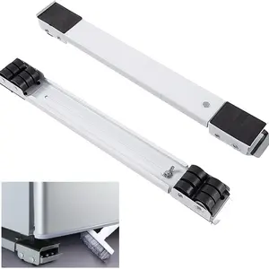 Adjustable Wheel Washing Machine Stand, Appliance Mover, Sliders and Wheels, Suitable for Washer, Refrigerator, Freezer, Dryer, Dishwasher