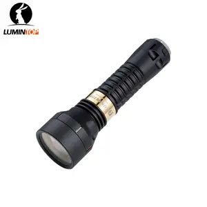 LUMINTOP THOR II V2.0 Super Bright LEP Flashlight, 1700M Long Distance Beam, IP68 Dustproof & Waterproof Rechargeable Spotlight Torch for Outdoor Adventure & Survival