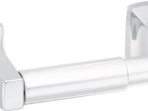 Contemporary Chrome Wall Mount Spring Toilet Paper Holder for Bathroom, P5050