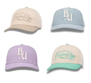 Bucked Up 5-Panel Baseball Hat - Rubberized BU Logo Bucked Up 5-Panel Baseball Hat - Rubberized BU Logo