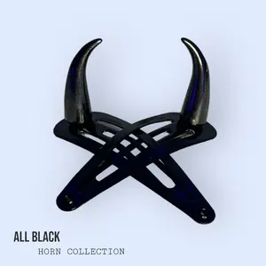 Horn Hair Clips