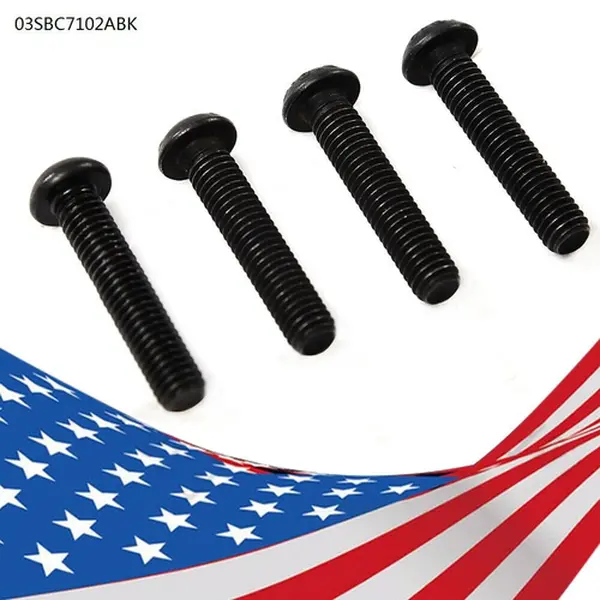 CROSSDESIGN 4pcs Torx Head Screw Bolt Hardware Kit, Premium Materials, Secure Mounts, Compatible with Polaris Sportsman, Ranger, RZR, 440, for Front & Rear/Left & Right Body, Chassis, Rack Installation