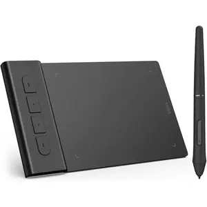 VK430 Drawing Tablet 4x3 inch OSU Tablet, Portable  Graphics Tablets with 4 Shortcut  8192 Levels -Free Stylus Pen, Compatible with /Windows/Android/Linux