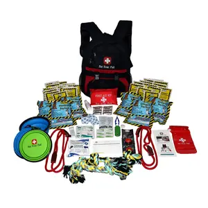 Pet Evac Pak  Emergency Kit for 2 Big Dogs up to 70 pounds