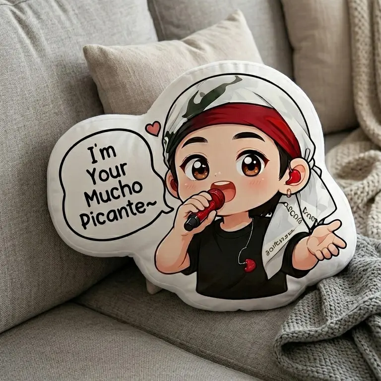 [Plush Pillow] I’m Your Mucho Picante Plush Pillow, Double Sided Pillow, Gift for Fans